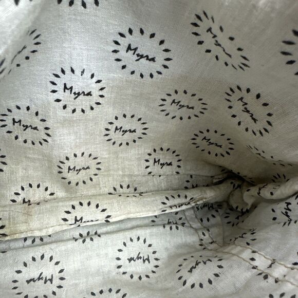 Myra Bag Leather ,Floral Canvas & Cowhide Whipstitch Fringe Crossbody W/ Wallet‎ - Picture 11 of 14